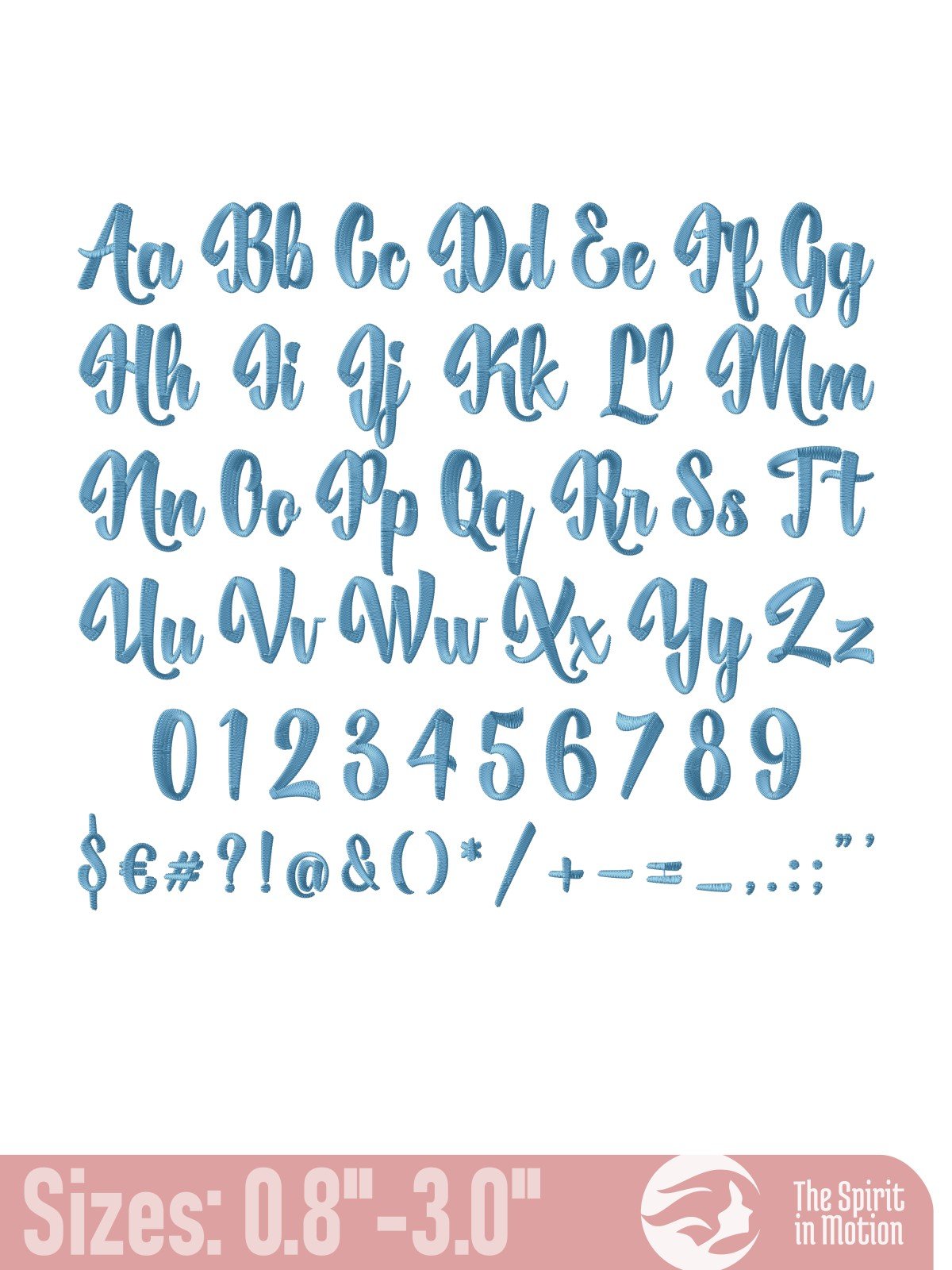 Historise Regular Embroidery Font product image (2)