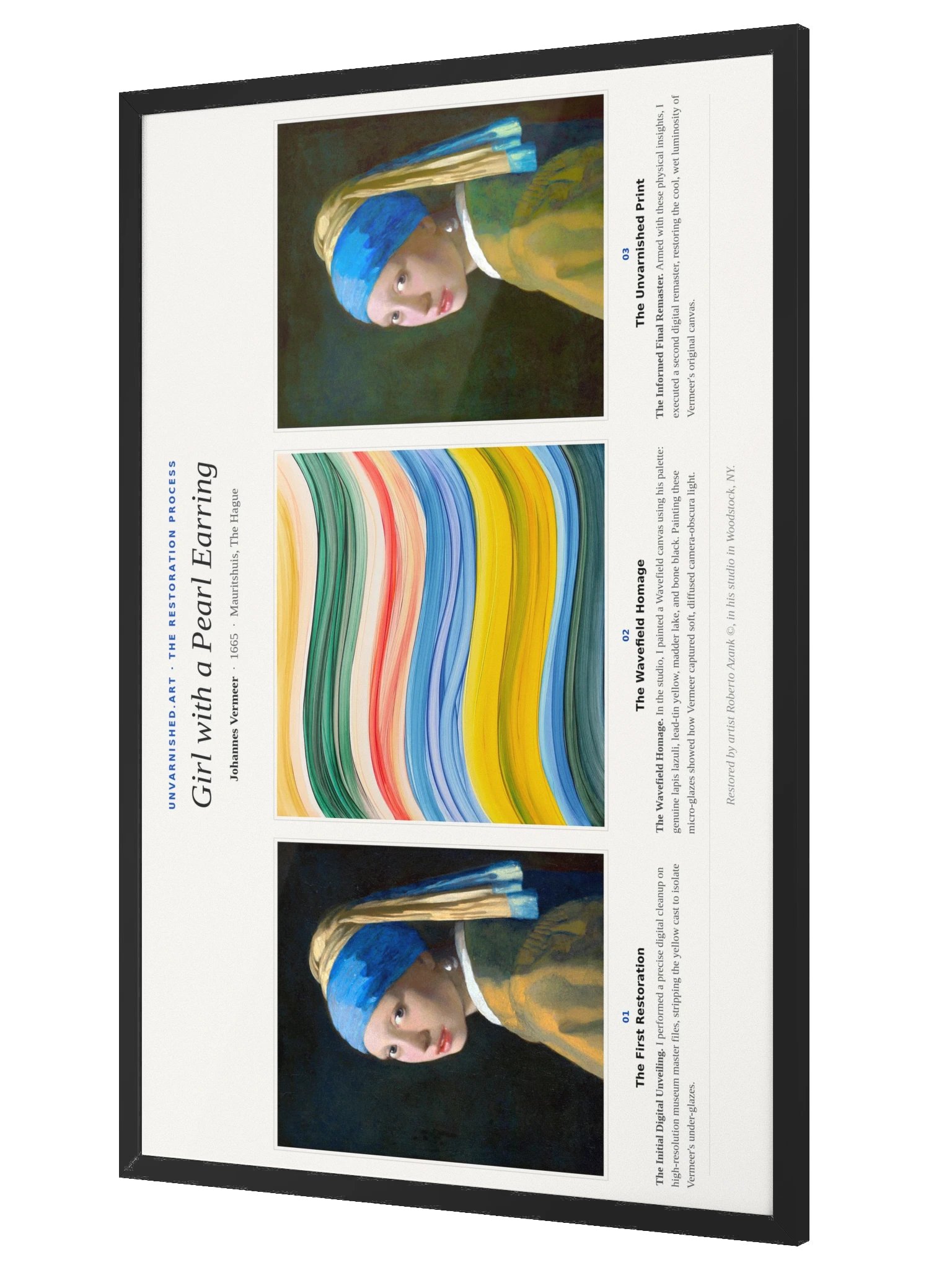 Girl with a Pearl Earring — Framed Process Poster product image (3)