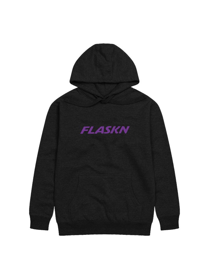 Flaskn hoodie (purple logo) product image (1)