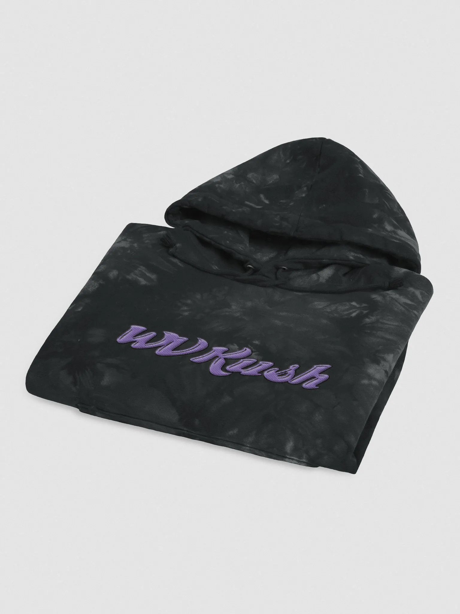WVKush Logo Tie-dye Champion Hoodie (Purple Logo) product image (9)