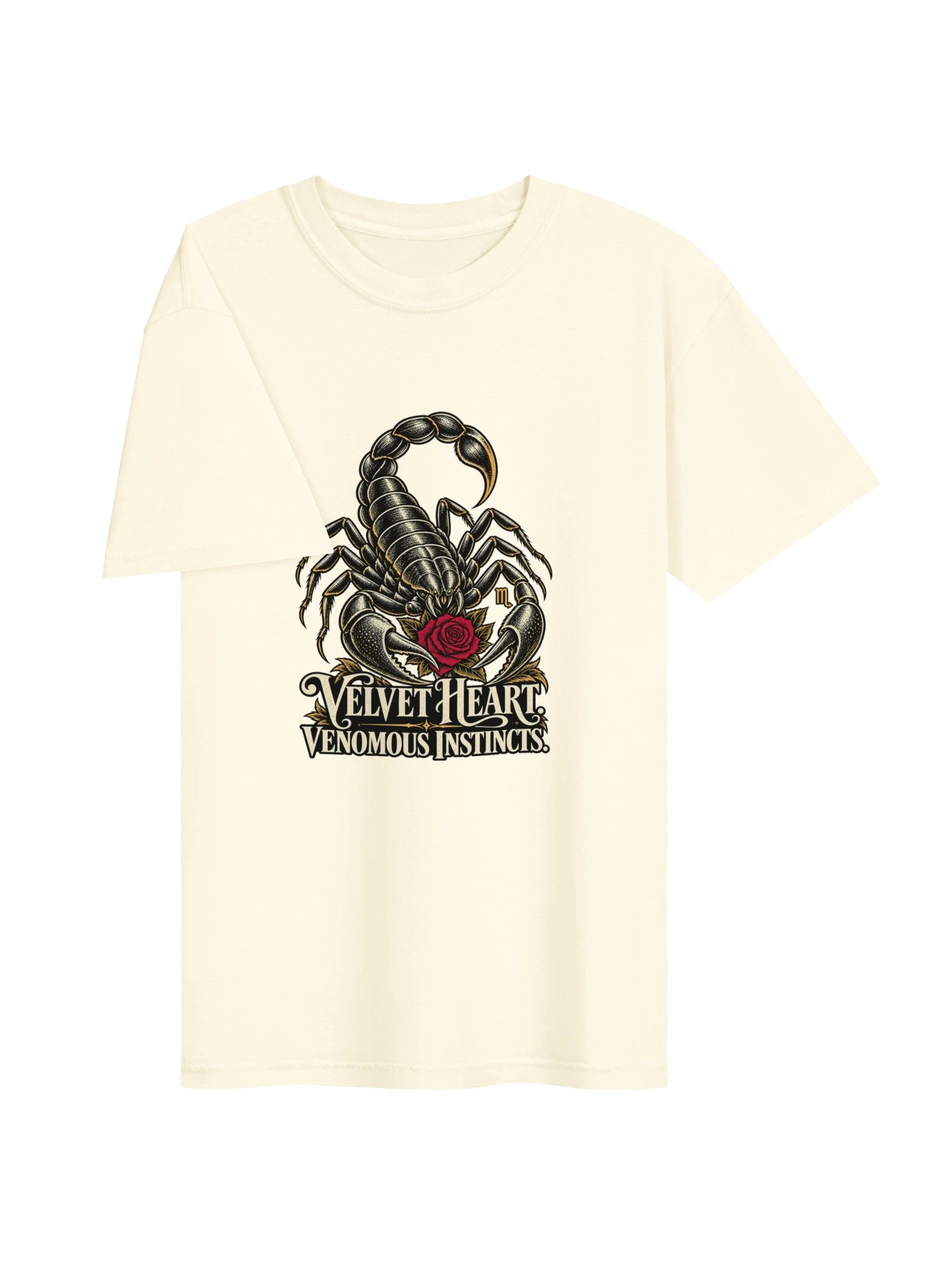 Scorpio: Velvet Heart. Venomous Instincts. - Premium Garment-Dyed Tee product image (9)