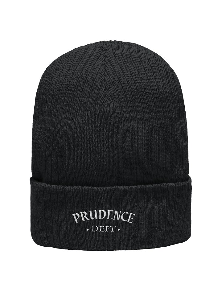 Eco-Friendly Ribbed Knit Beanie product image (2)
