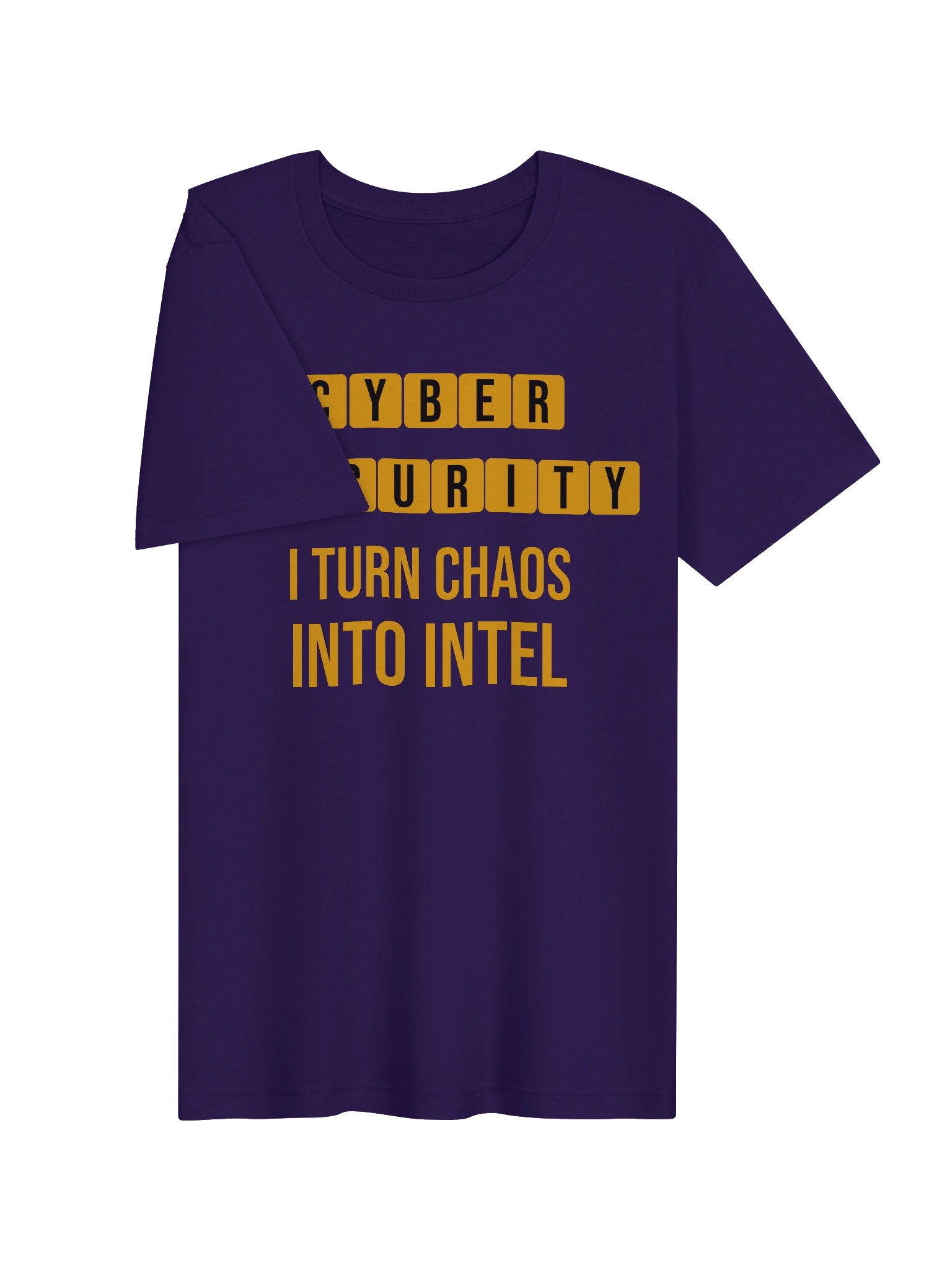 I Turn Chaos Into Intel — Cyber Threat Intelligence T-Shirt | CTI Analyst Gift product image (3)