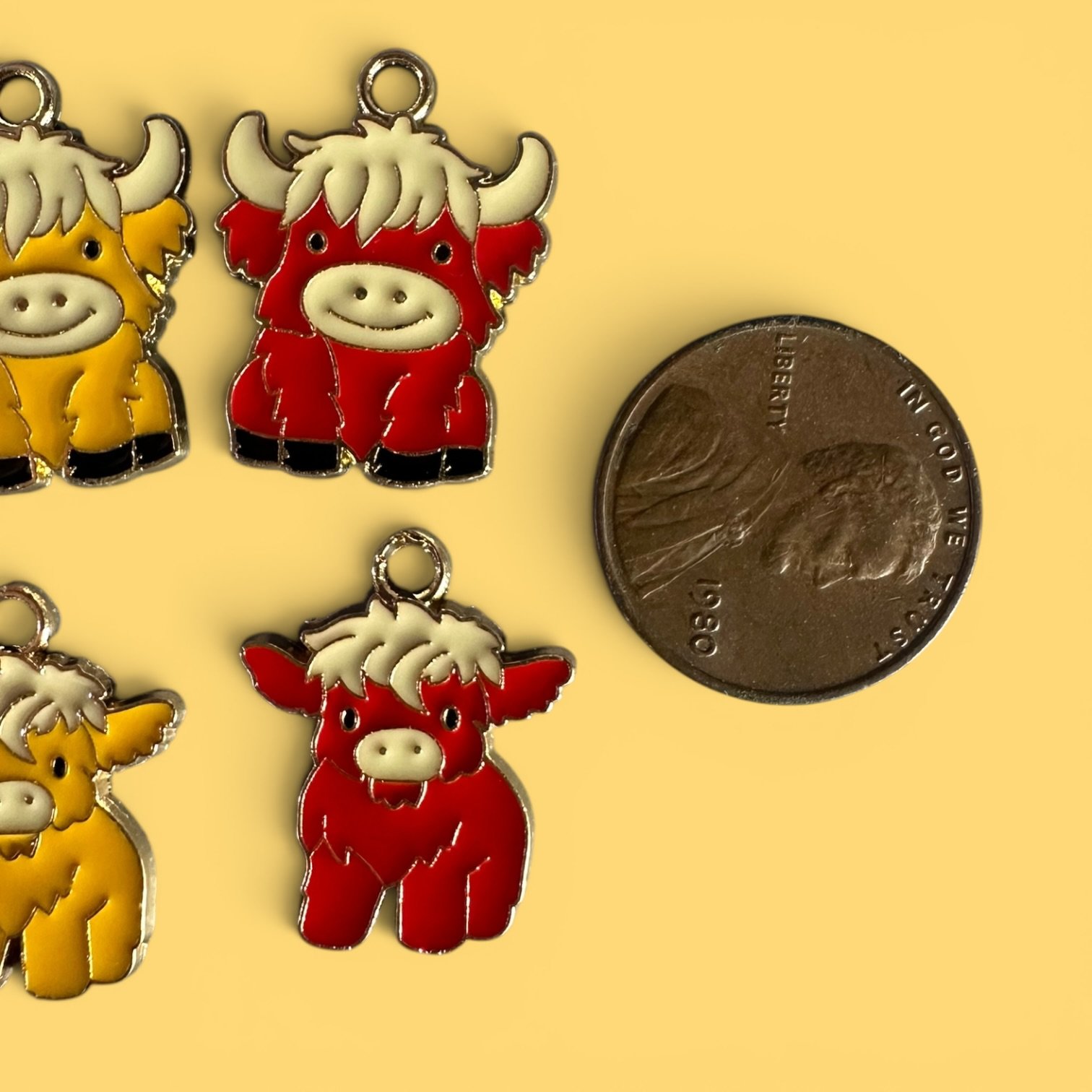 Highland Cows Whinny Winners Braid and Bridle Charms for Horses | Little Shop of Ponies product image (2)