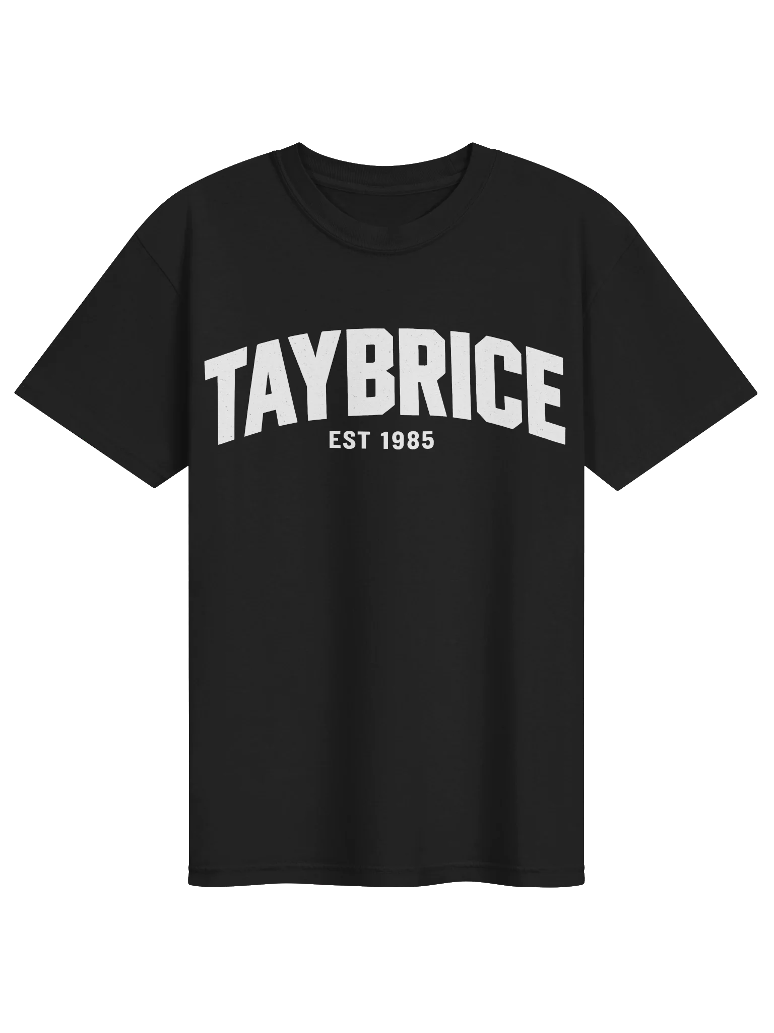 TAYBRICE EST 1985 Tee (white ink) product image (5)