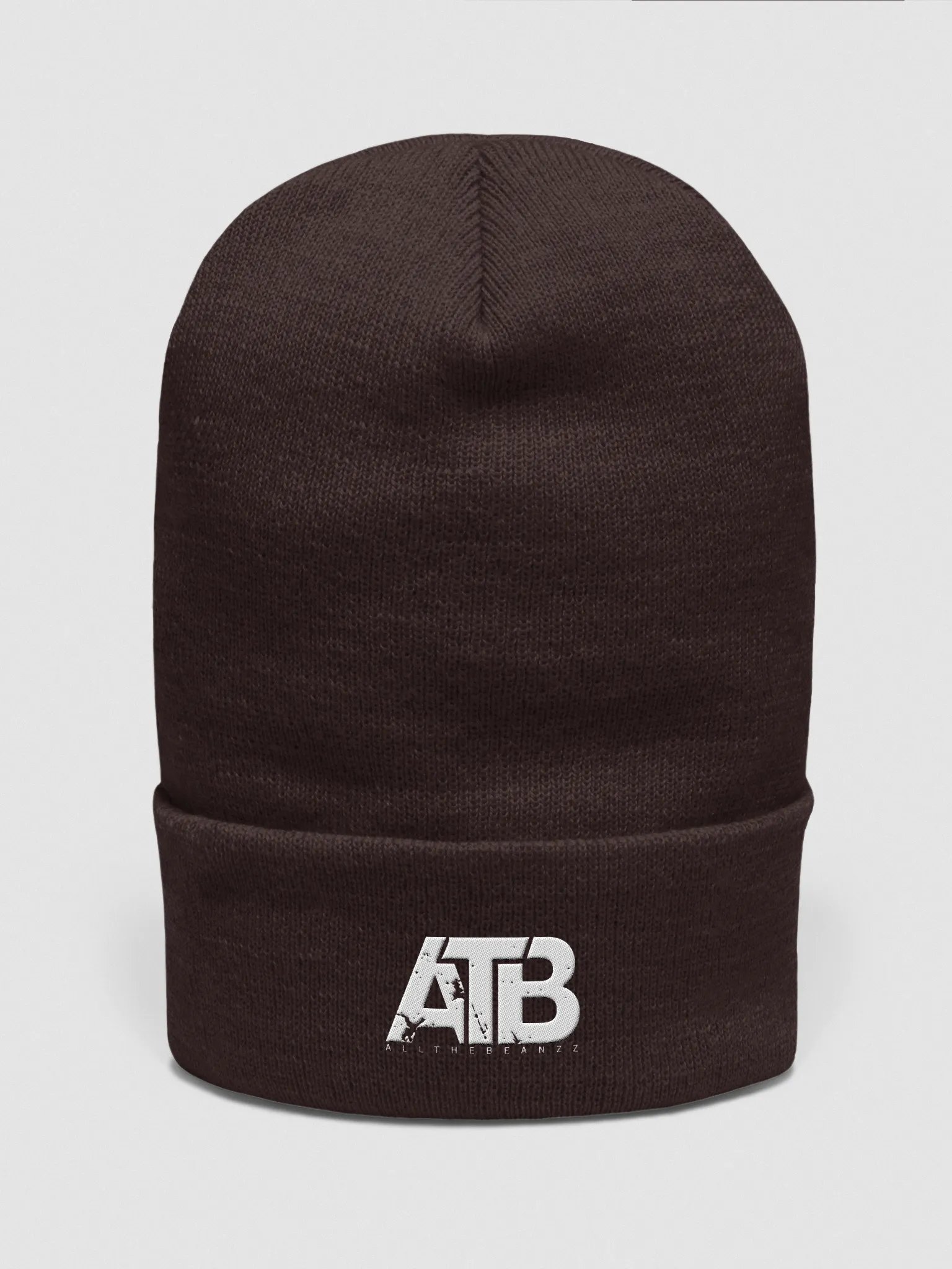 White Logo Beanie product image (2)