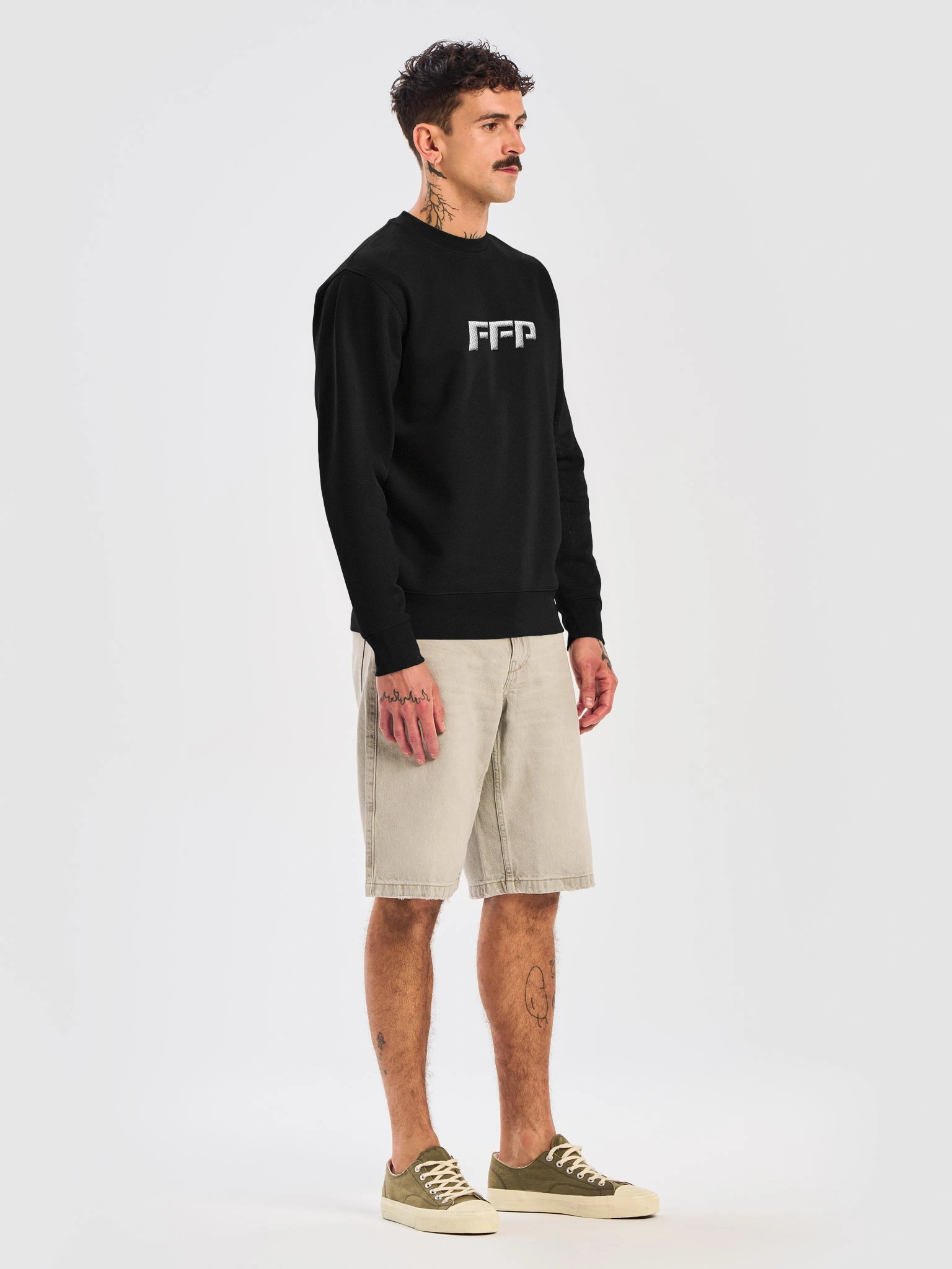 FFP Research Crewneck (Black) product image (3)