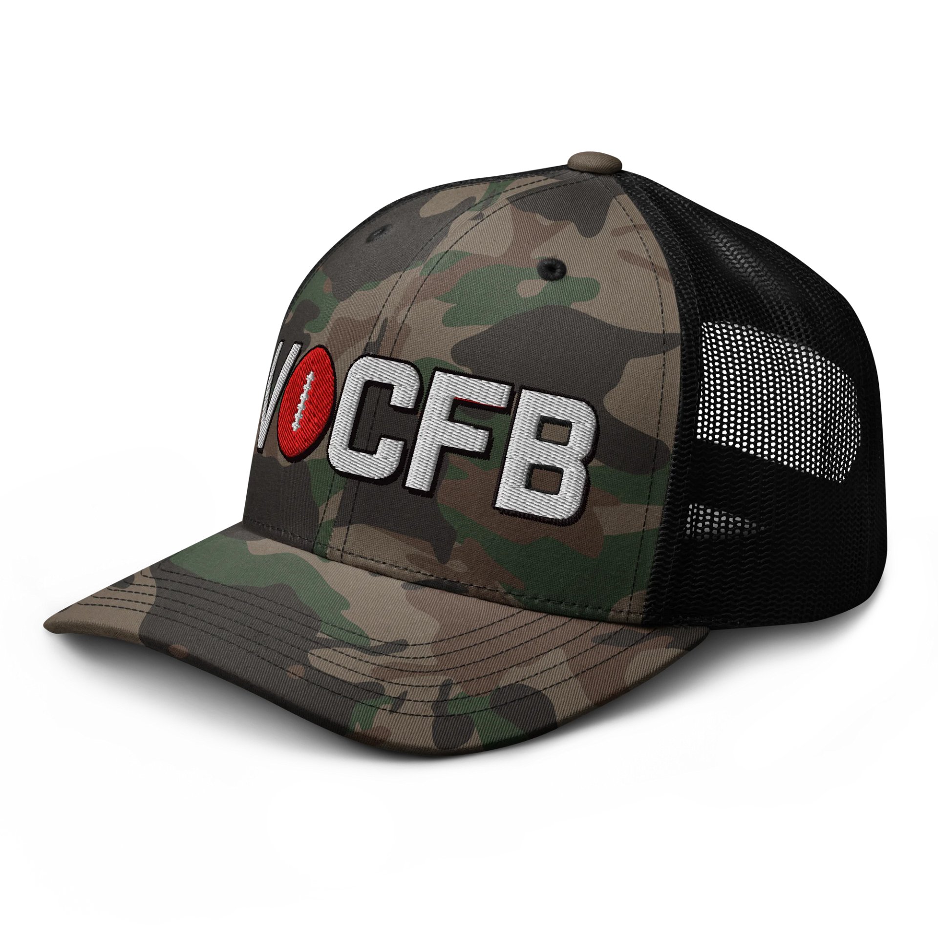 VOCFB Camo Trucker Hat product image (4)