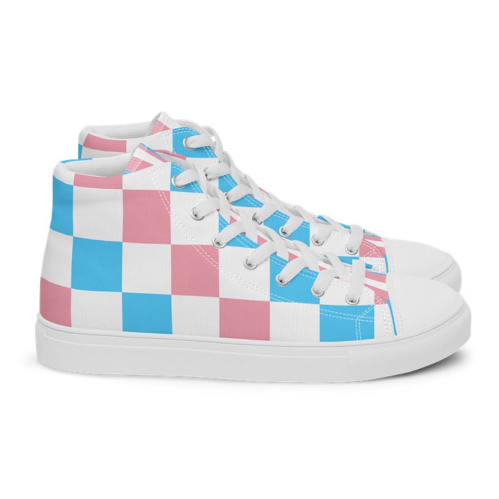 Trans Checkered Sneakers (US Women's Sizes) product image (2)