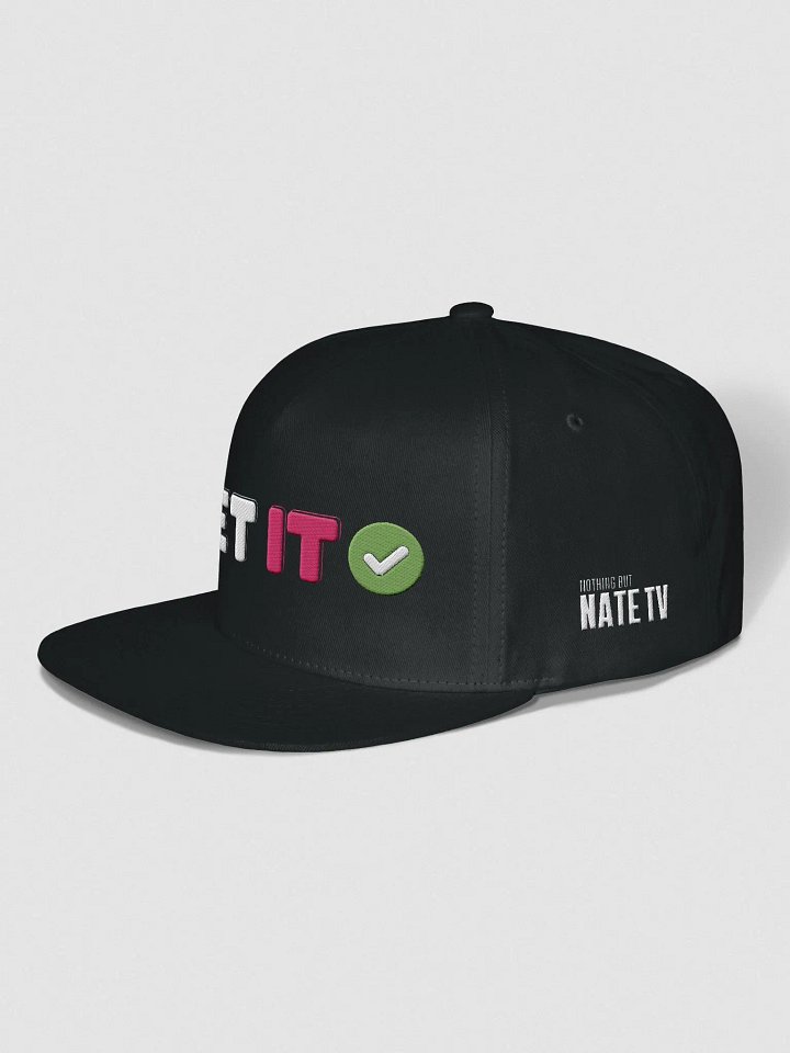 GET IT Checked Snapback - Embroidered product image (2)