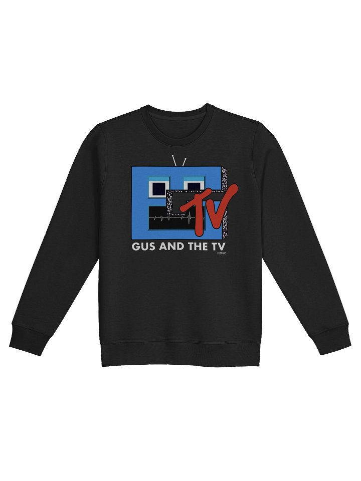 Gus and the TV - Black Sweatshirt product image (1)