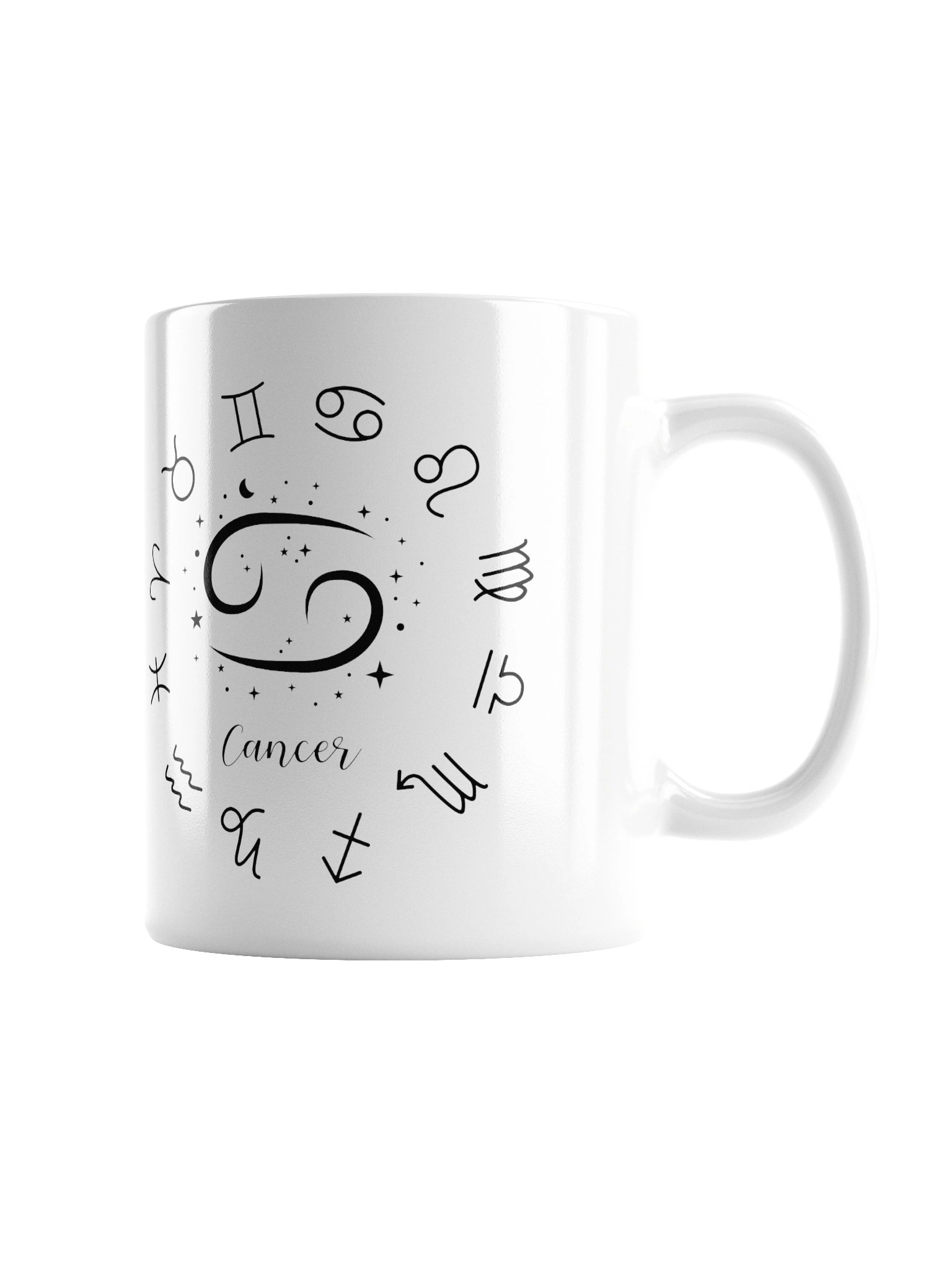 Cancer Zodiac Mug | Caring & Intuitive Astrology Coffee Mug | Cancer Gift product image (3)
