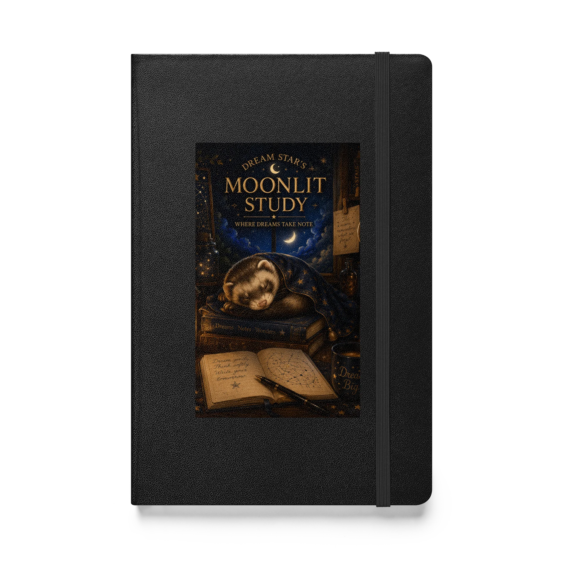 Dream Star’s Moonlit Study Hardcover Journal product image (2)