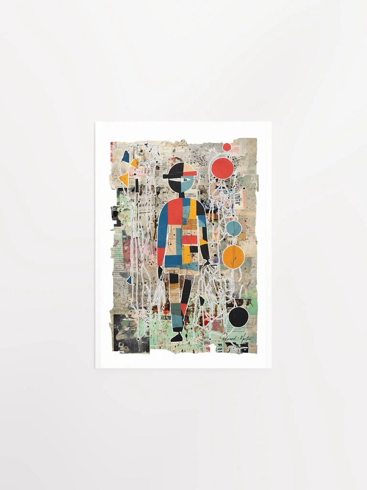 'A Walk in the Park' by Edward Martin- Collage Print product image (2)
