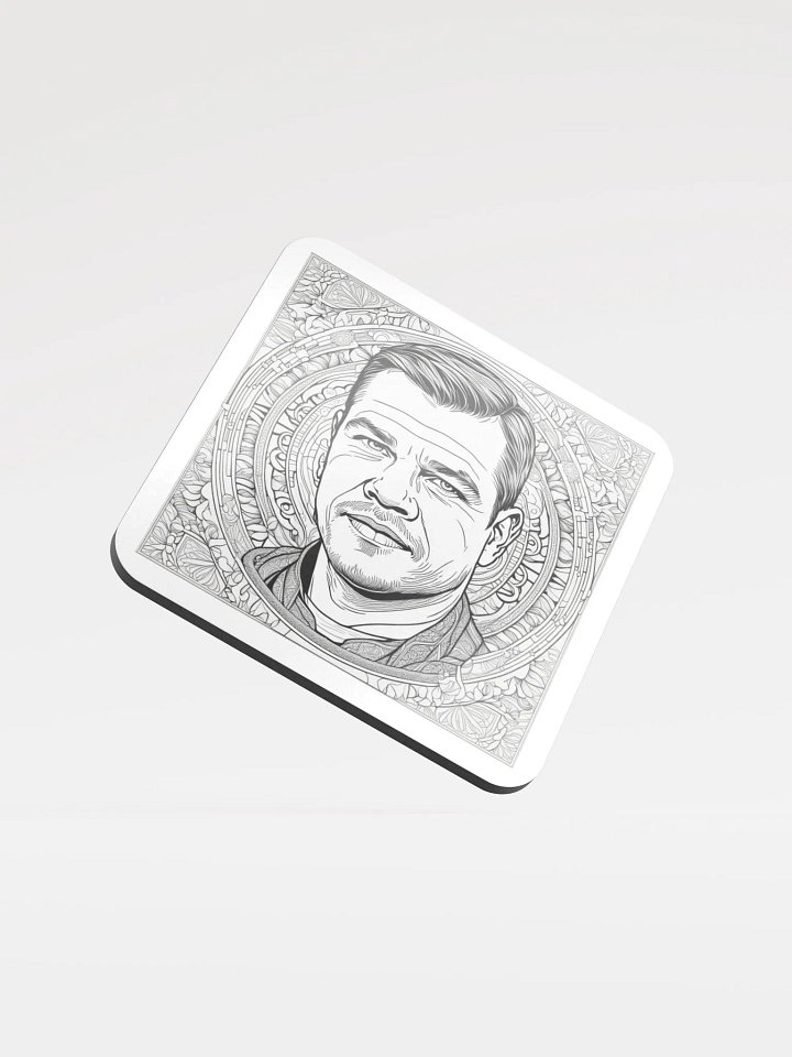 Eco Chic: Illustrated Cork Coaster product image (1)