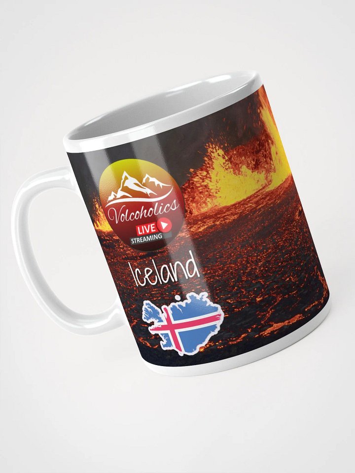 Iceland Volcano Live Streaming Mug product image (2)