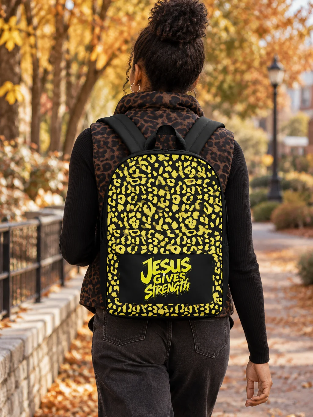 Jesus Gives Strength Backpack product image (9)