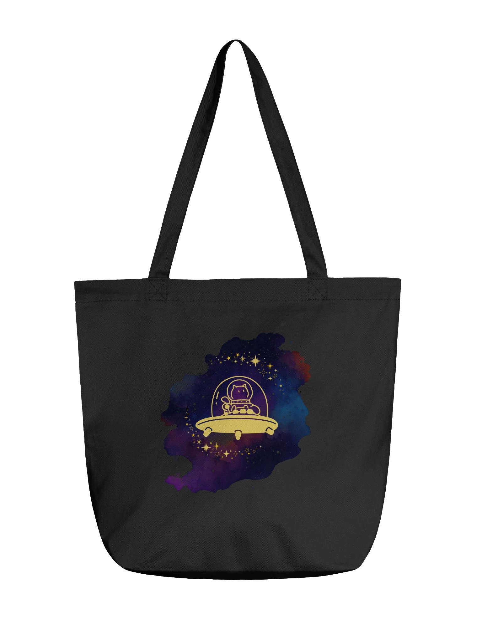 "Space Cat X CosmicTay" Logo Tote Bag product image (2)
