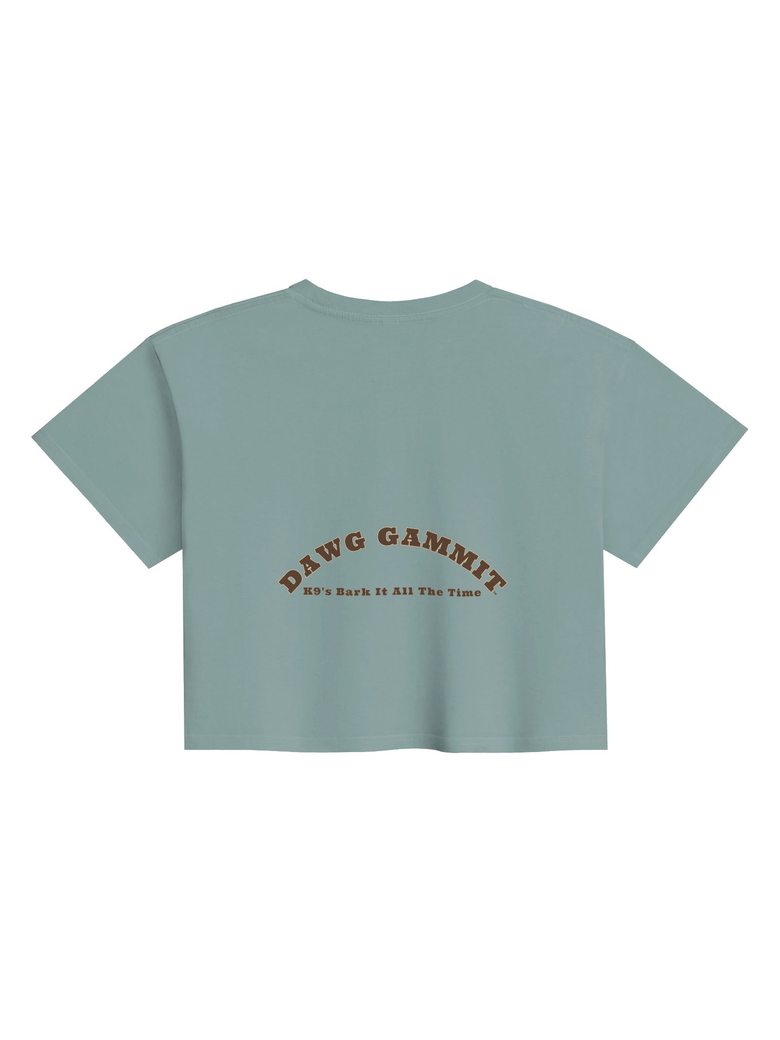DAWG GAMMIT™ Nobody Moves Womens Crop Top Doberman product image (2)
