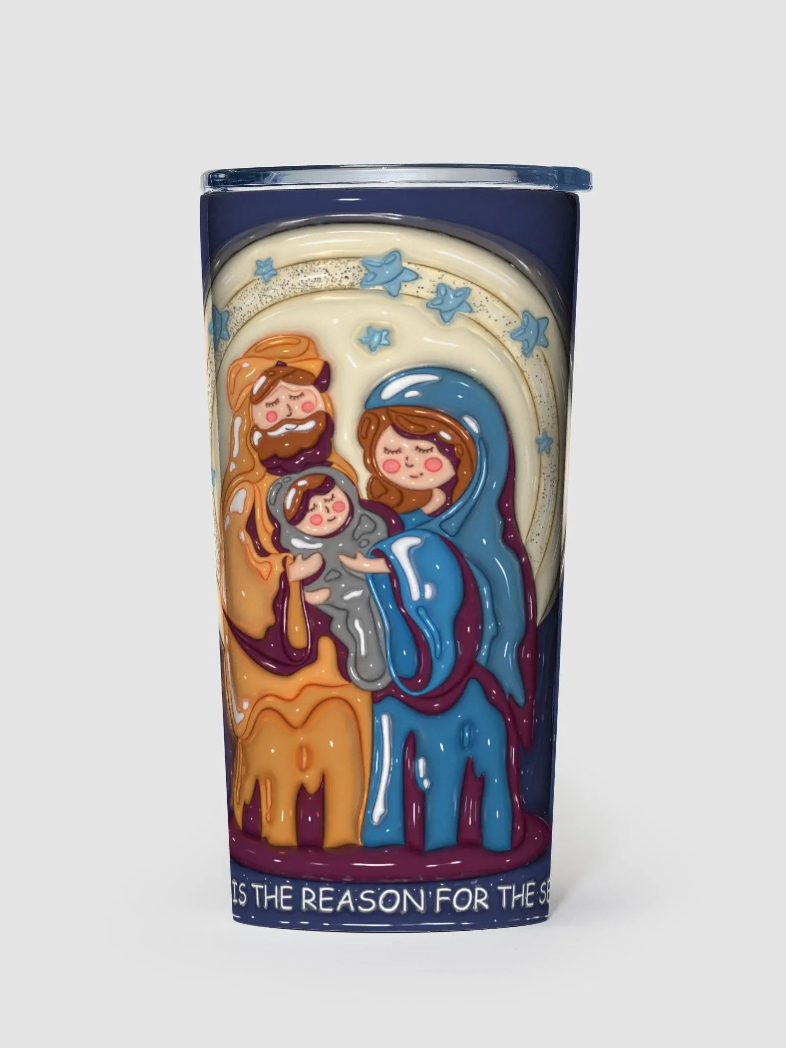 Jesus Is The Reason Nativity Tumbler product image (1)