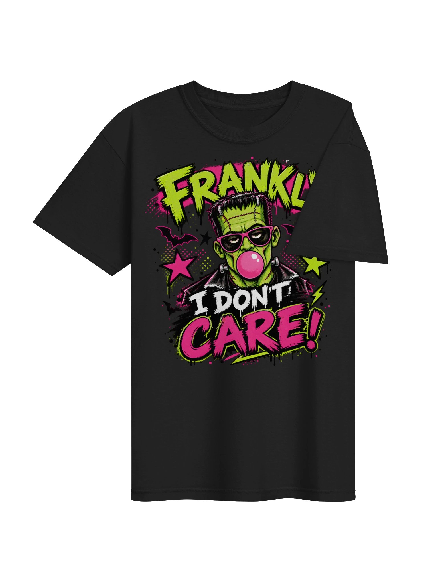 Frankly I Don't Care Frankenstein Tee product image (21)