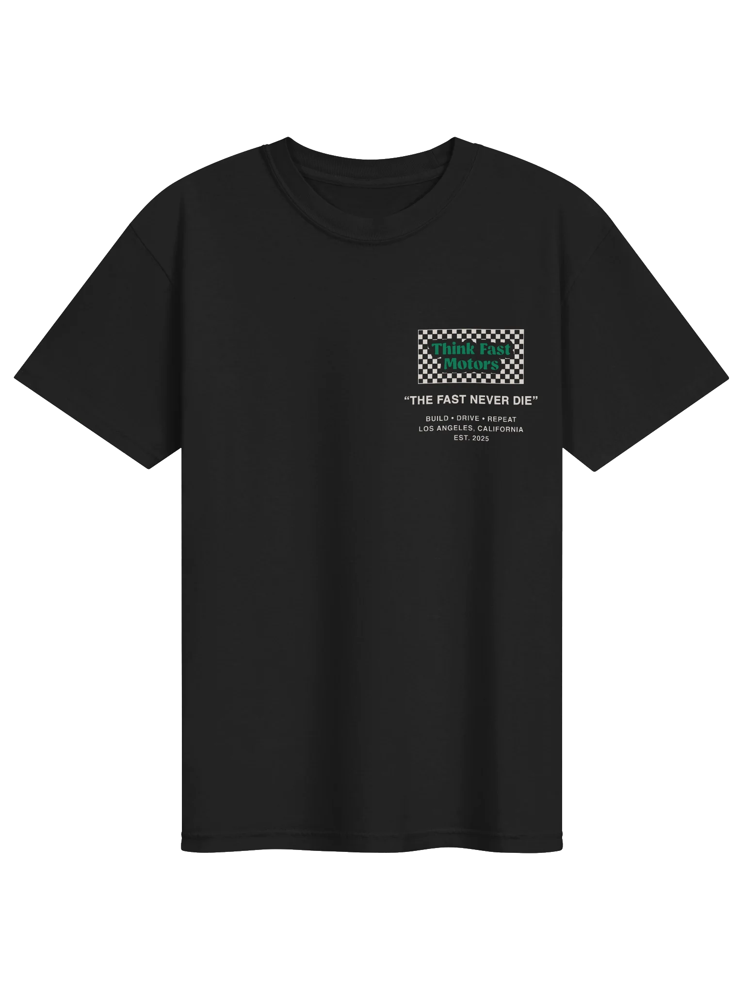 The Fast Never Die Tee - Black product image (1)