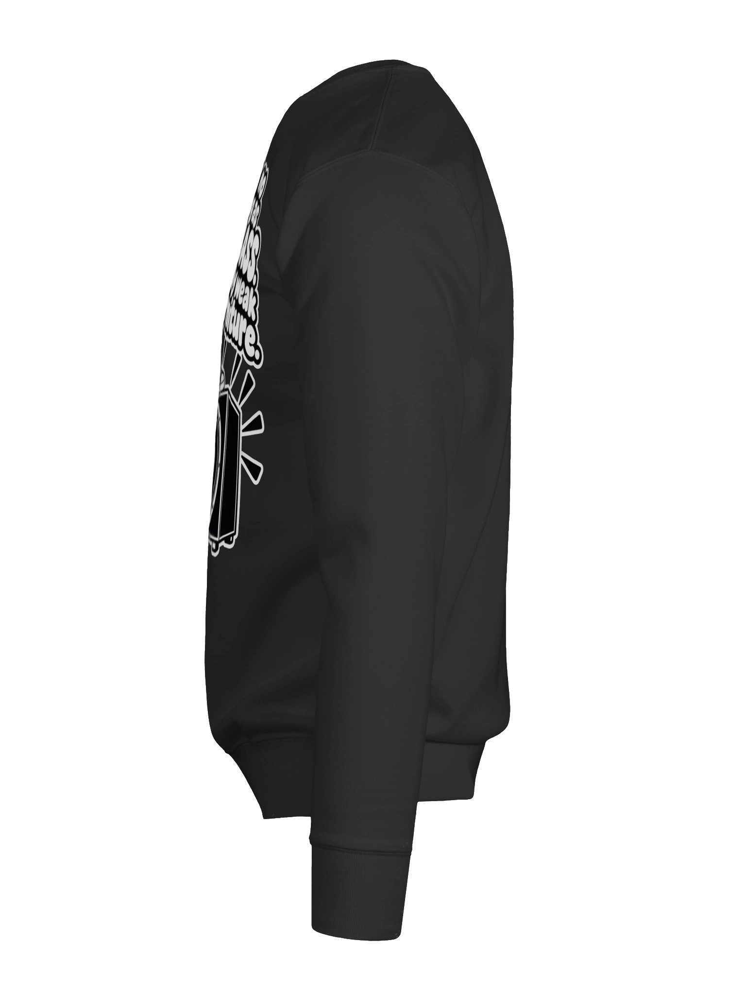 There Is No Thing Too Much Bass, Only Weak Furniture - Long Sleeve T-shirt product image (9)