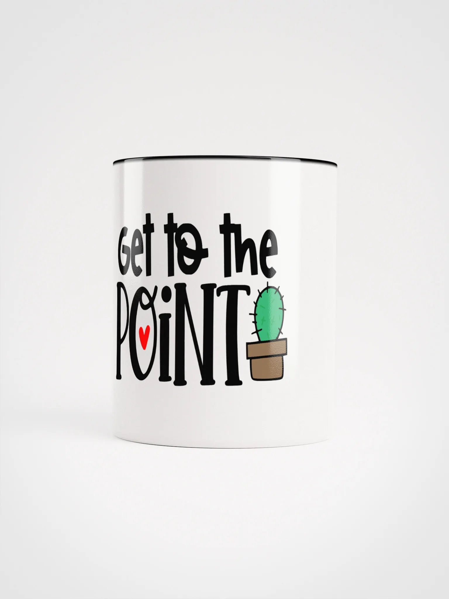 Get To The Point Ceramic Mug product image (5)