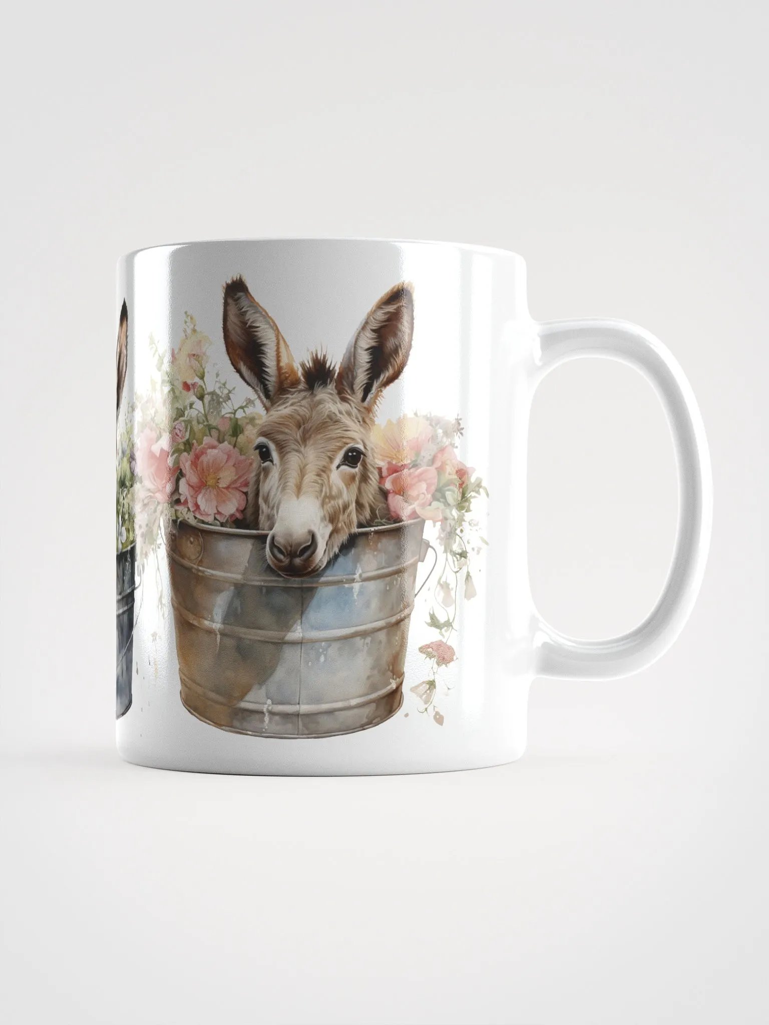 Whimsical Donkey Garden Mug product image (1)