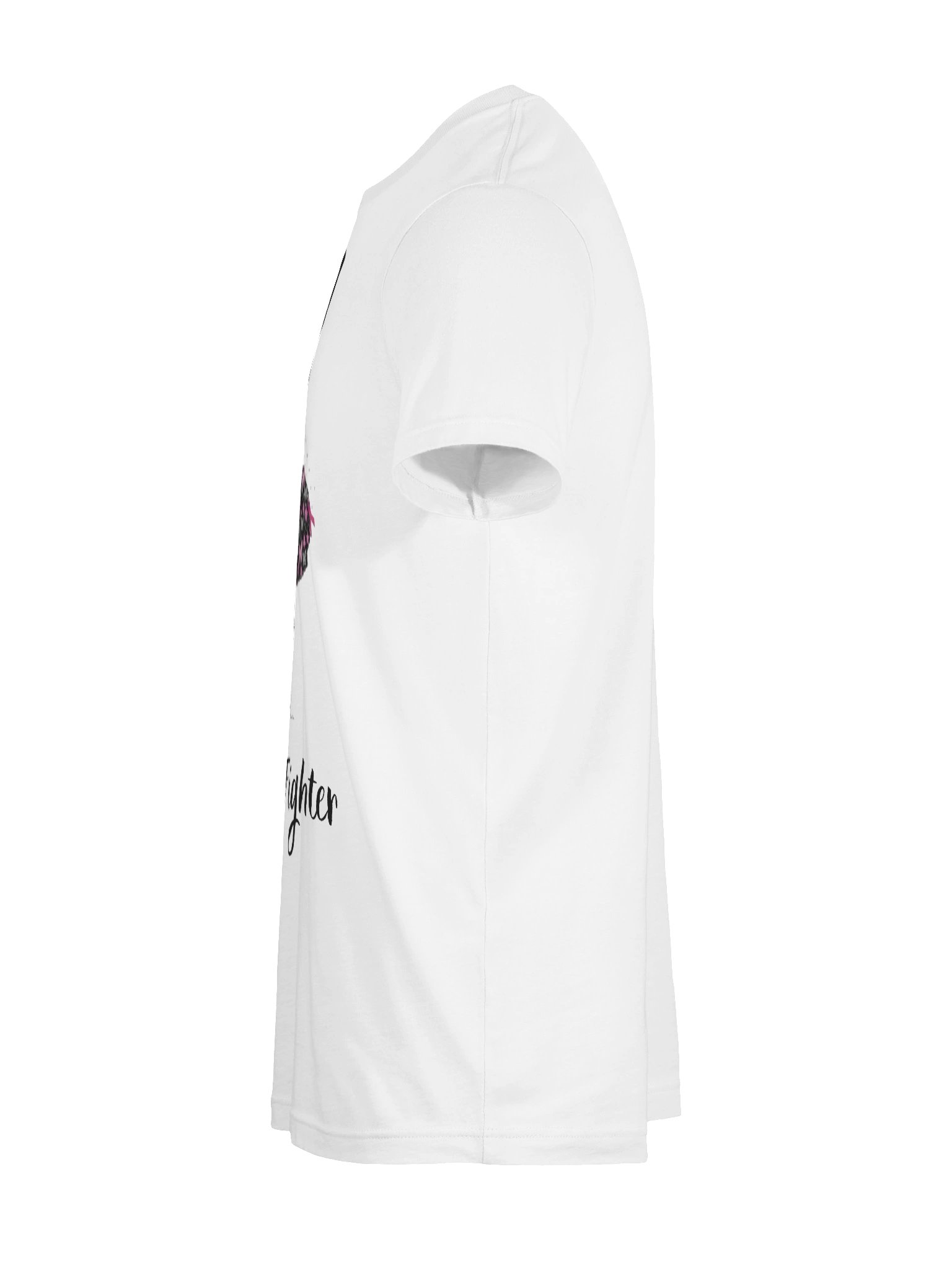 Breast Cancer - Fearless Fighter Unisex T-Shirt [white] product image (11)