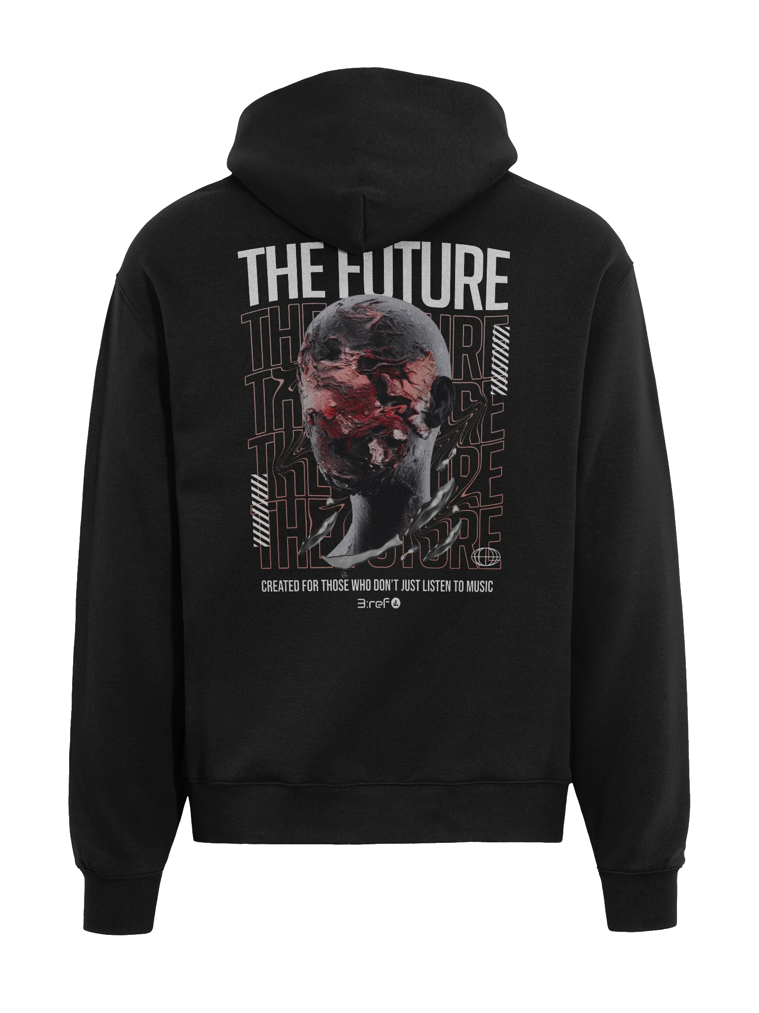 The Future Remixed Unisex Oversized Hoodie product image (1)