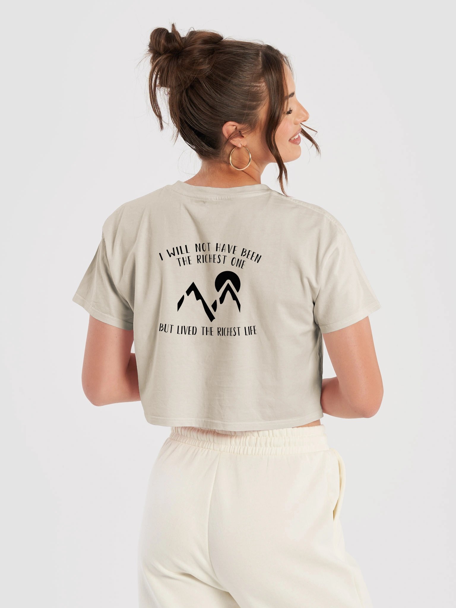 Cropped MAAPS Tee - Black Logo product image (18)