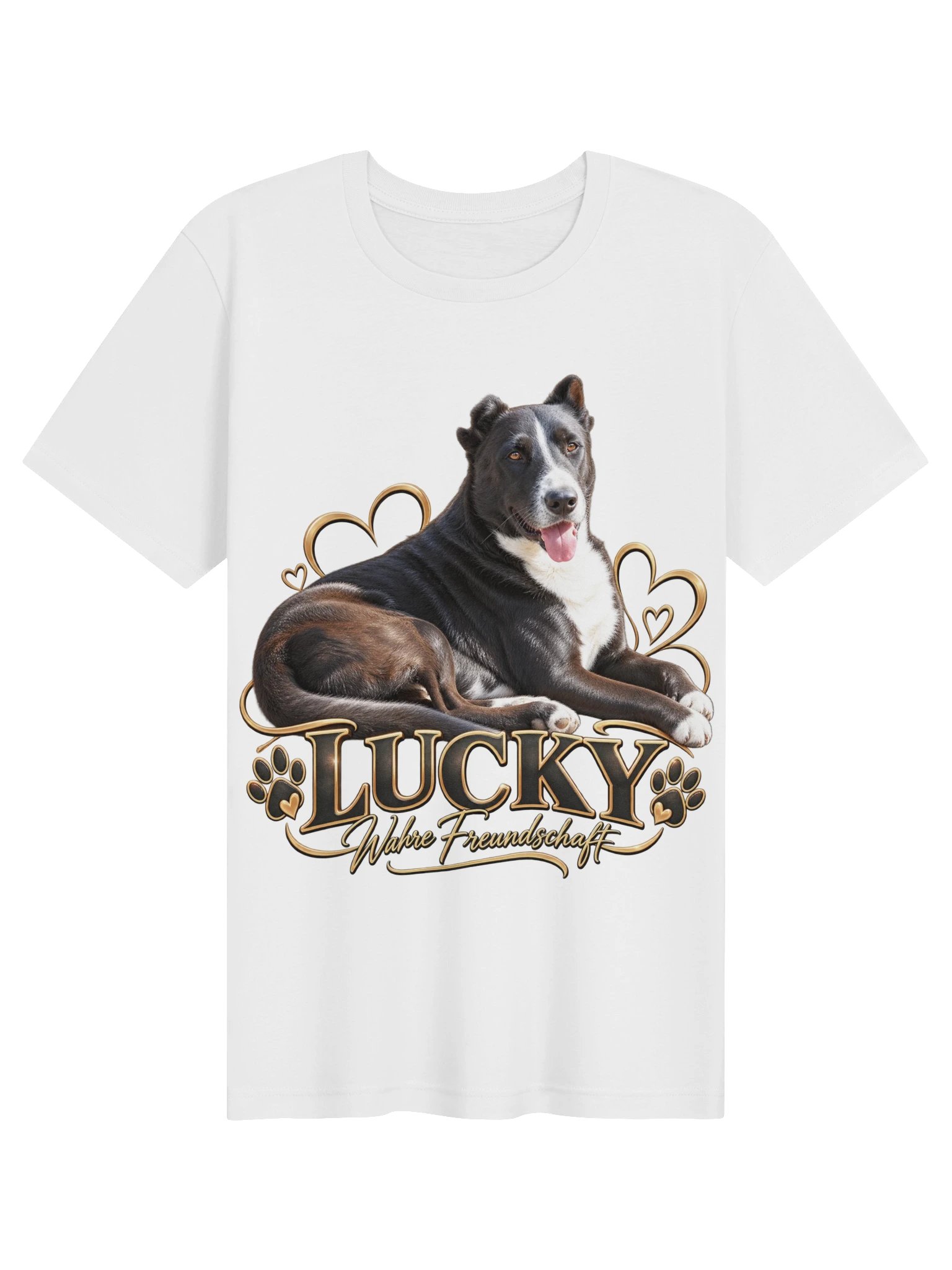 Lucky – Wahre Freundschaft | Unisex-T-Shirt product image (1)