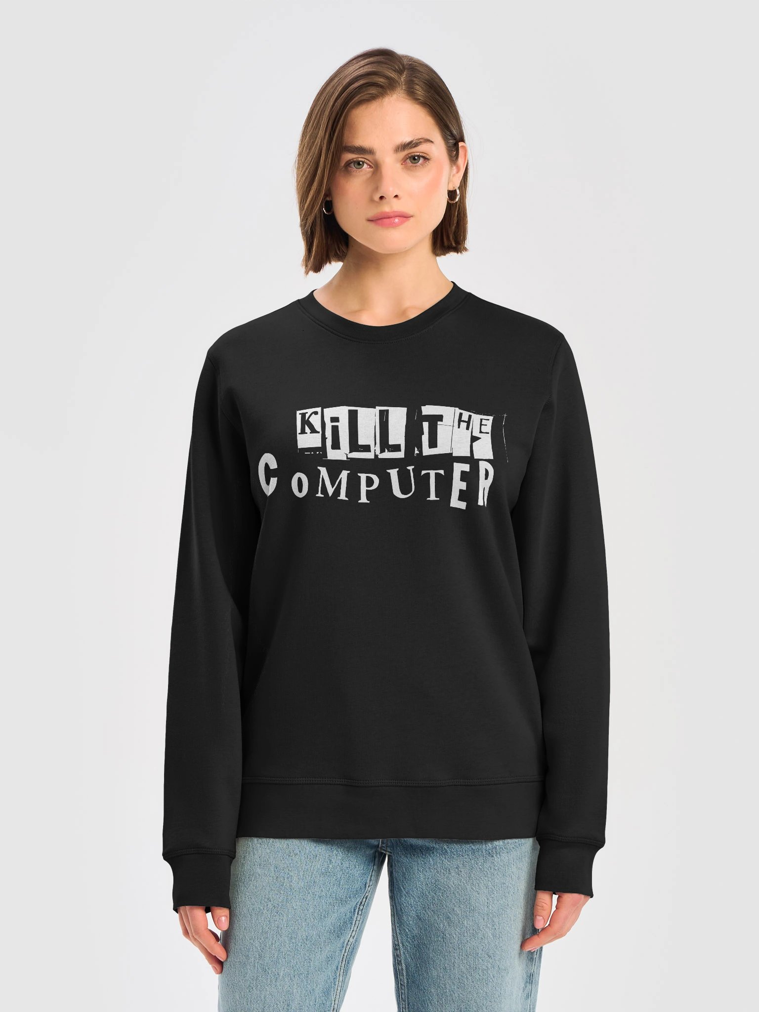 Copy of Eco Unisex Sweatshirt Light Font product image (19)