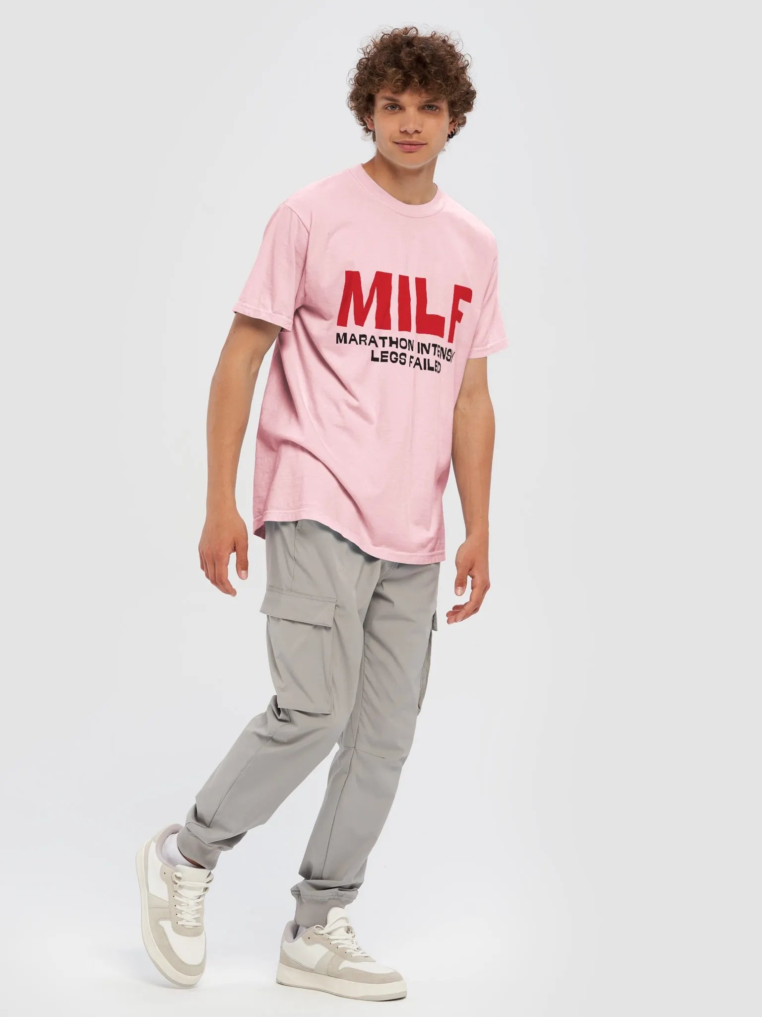 Bold Red MILF Graphic Tee product image (5)