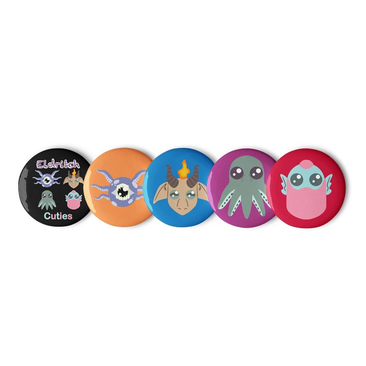 Eldritch Cuties Buttons product image (1)