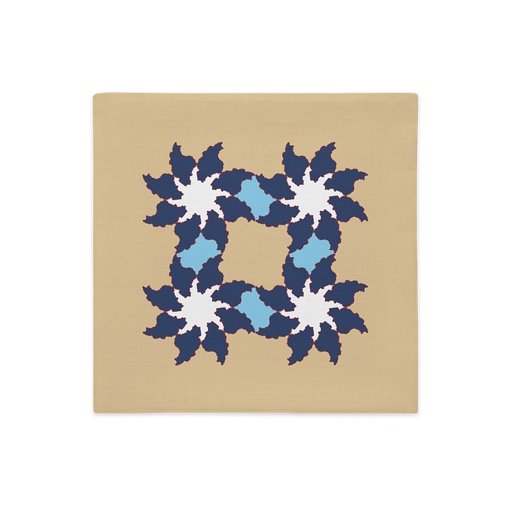 Where Iran Blooms Cushion Cover — Sand product image (1)