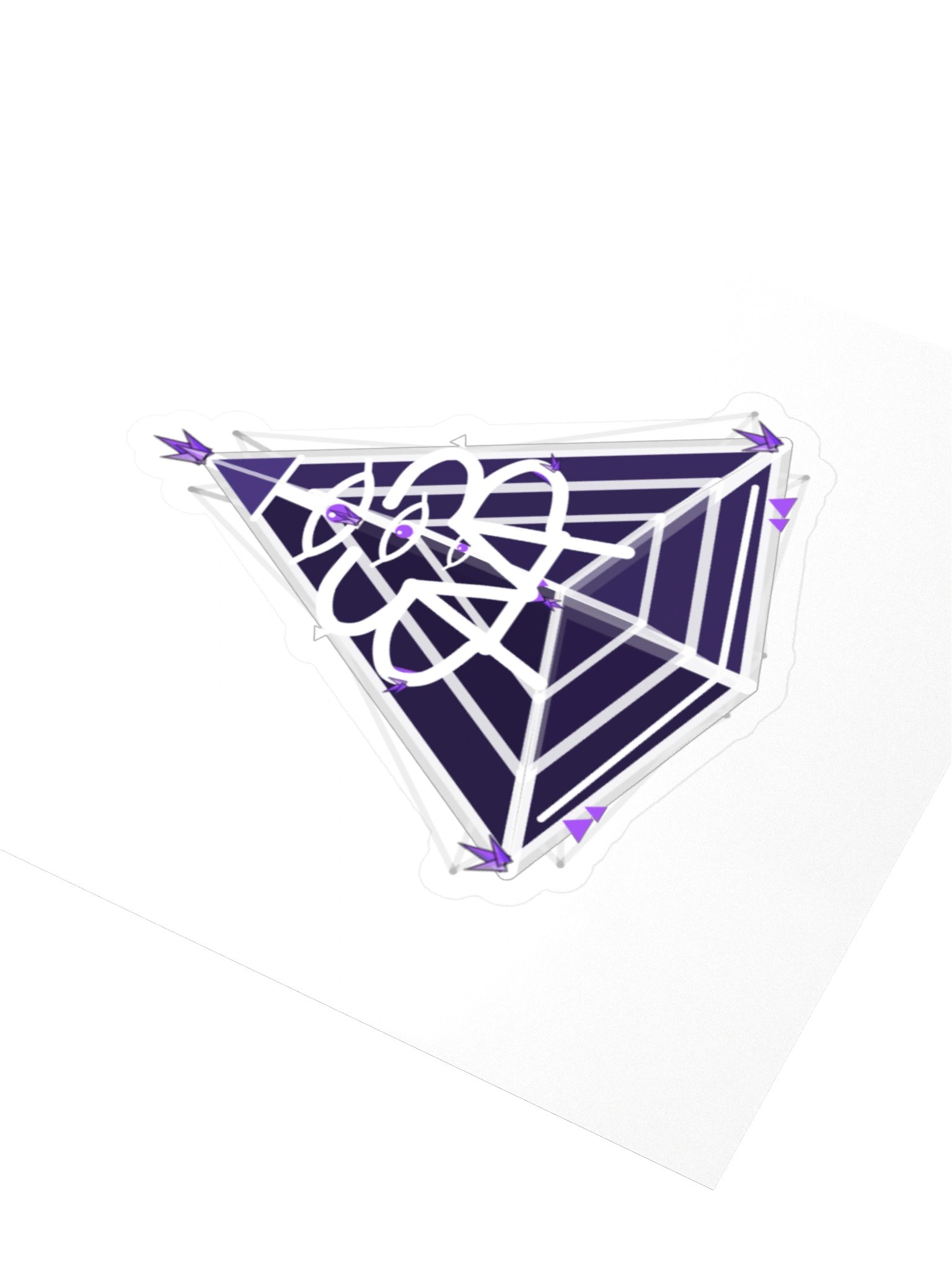 AMP-33 9D Pyramid — Transfer Sticker product image (3)