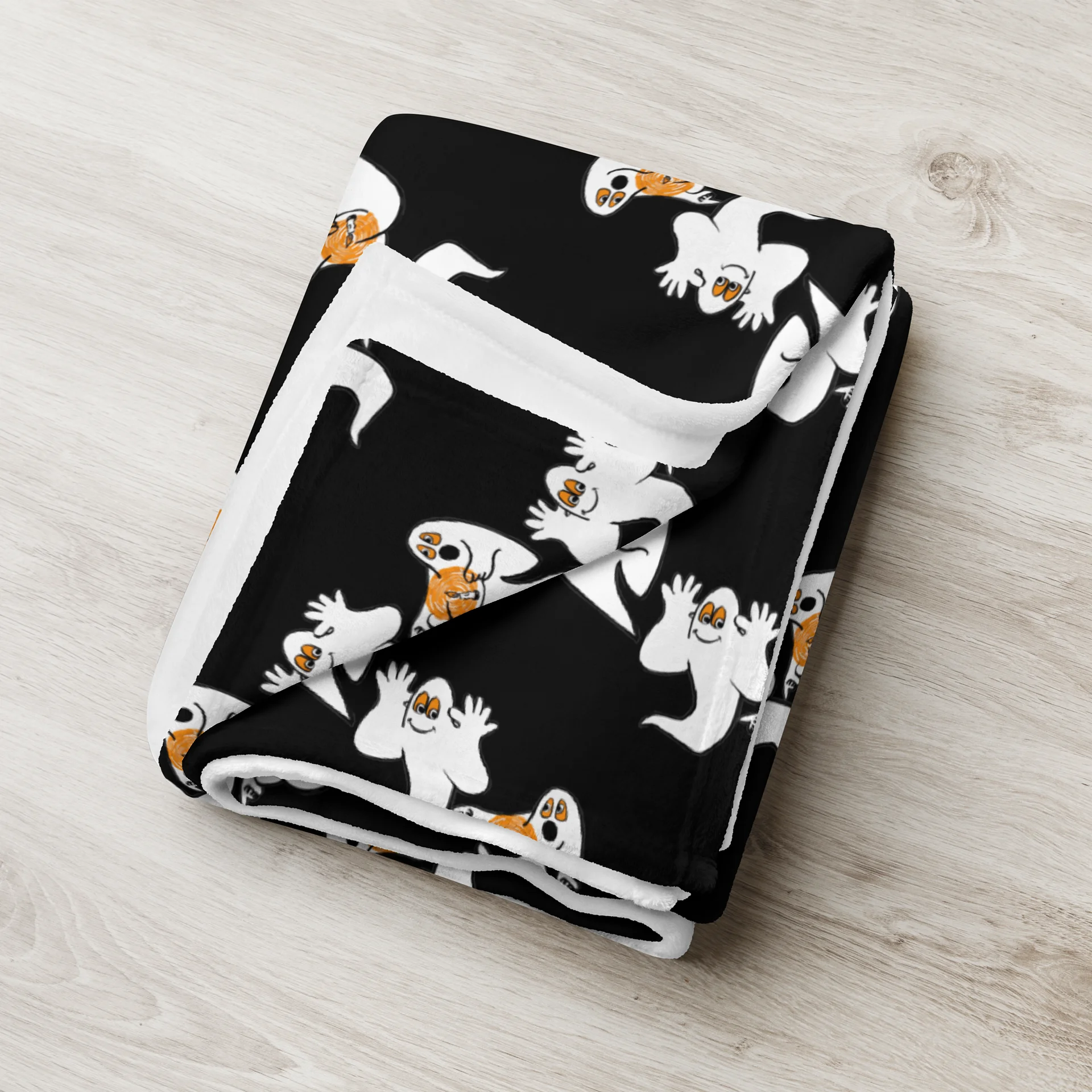 Ghost Pattern Throw Blanket product image (8)