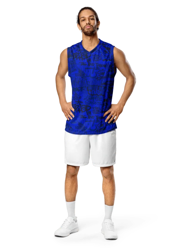 Urban Vibes Graffiti Basketball Jersey product image (1)