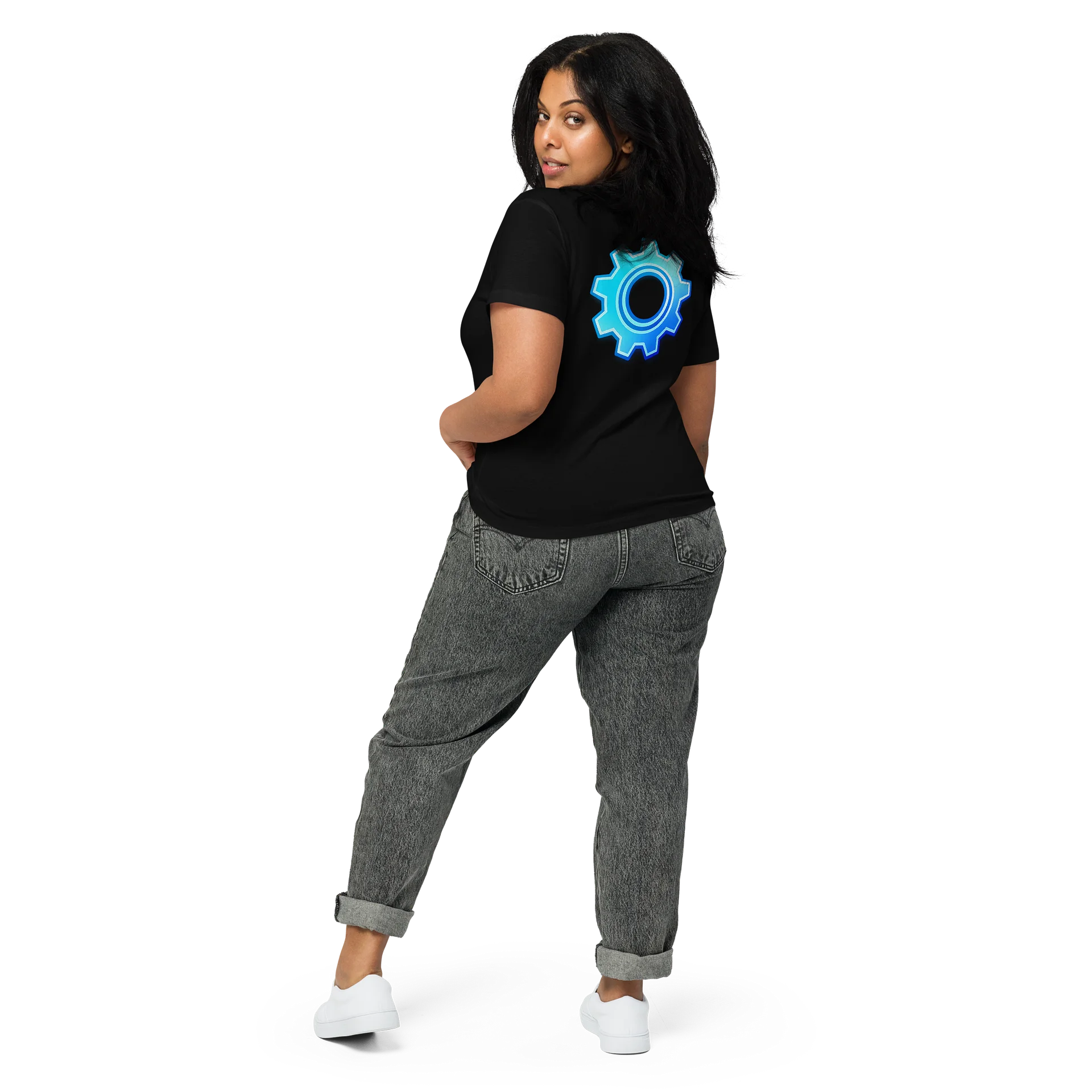 • AKC // Engineering Division Women’s High-Waisted Tee | Arkfall Kitty Collective product image (8)