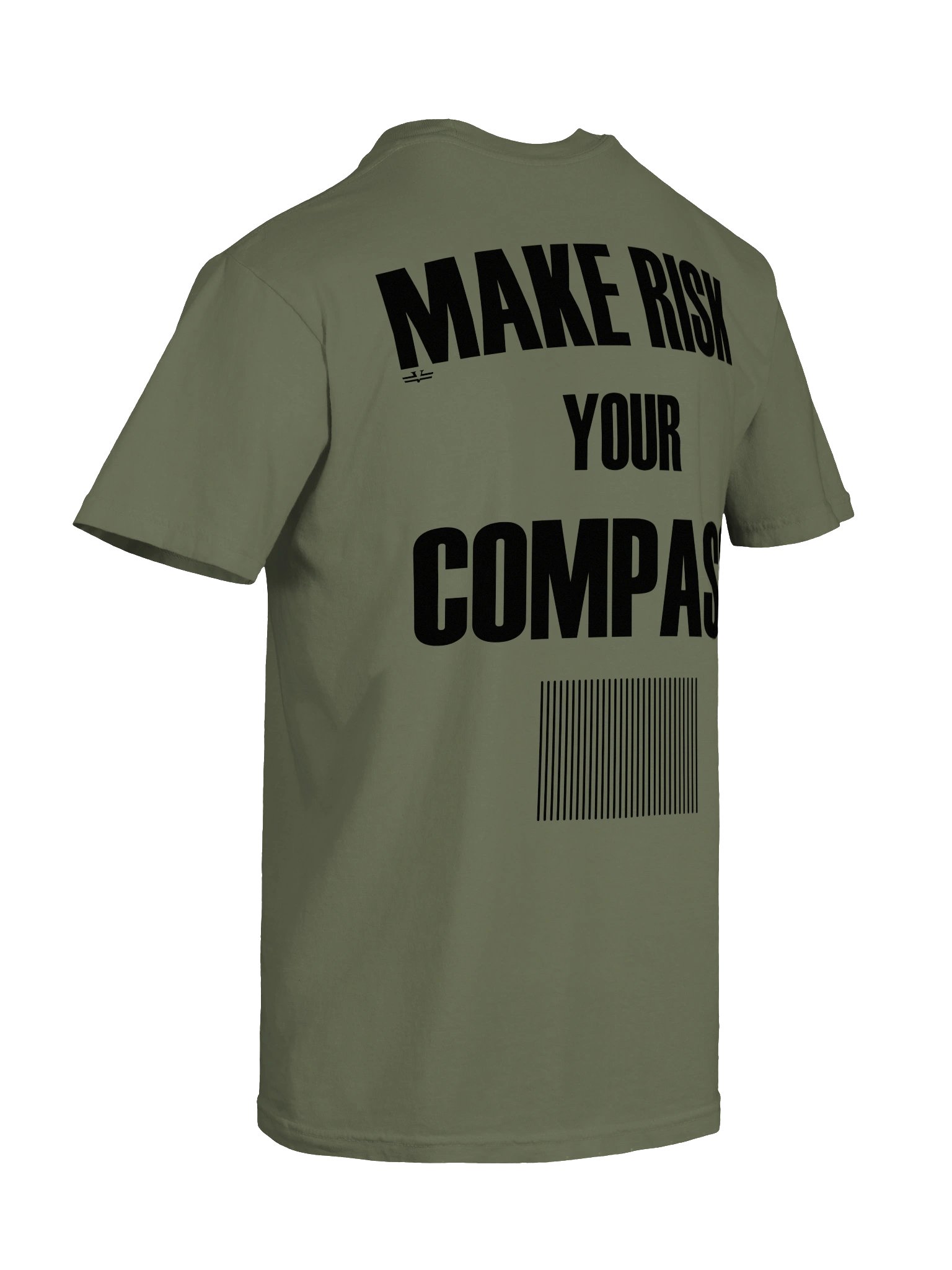 The "Make Risk Your Compass" Signature Unisex Tee product image (8)