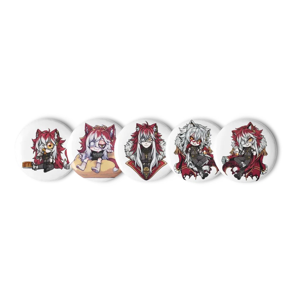 Kitty Button Set product image (3)