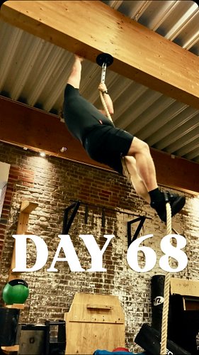 Learning To Rope Climb - Day 68. Finally, some real good progress. And just in the nick of time. In 4 days we’re doing the ob...