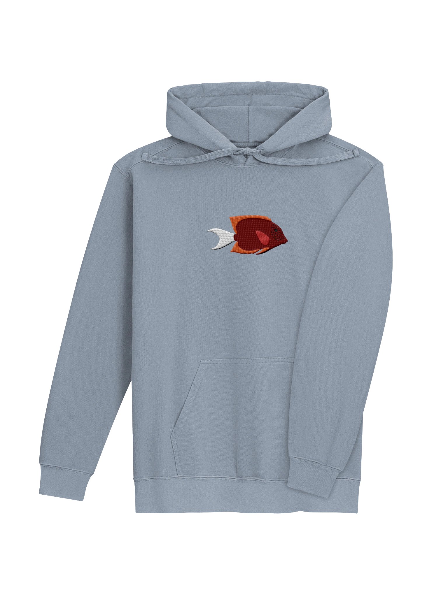 Tomini Tang Embroidered Hoodie | Saltwater Reef Aquarium Fish & Ocean Lover Apparel product image (12)