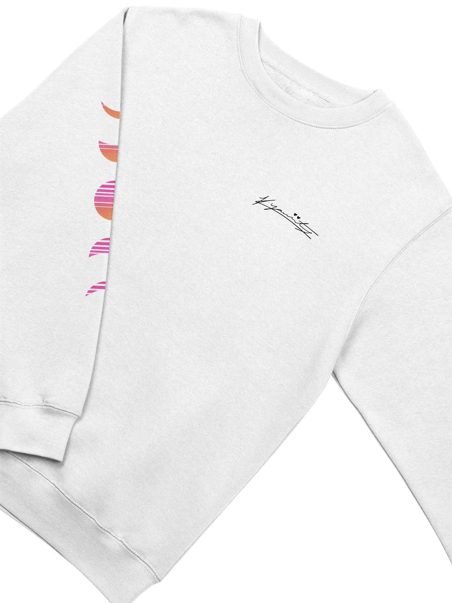 Crystal Cave Sweatshirt WHITE product image (3)