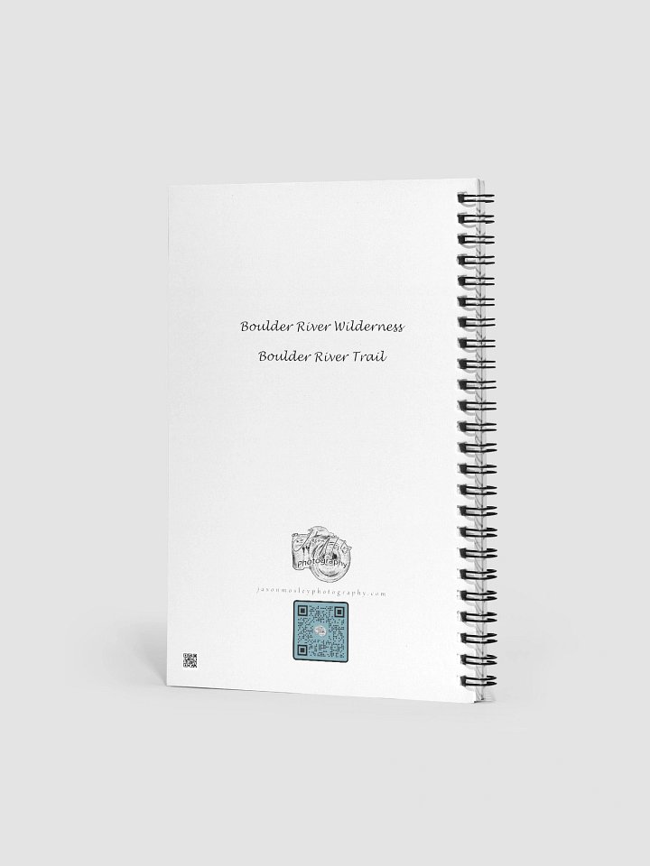 A little shot of sunshine in the wood's Spiral Notebook product image (2)