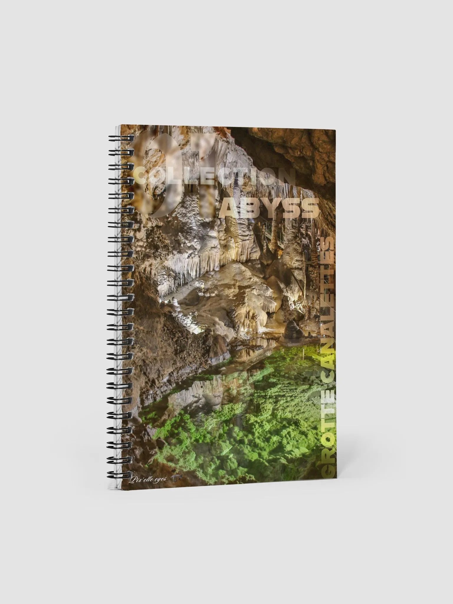 Abyss Notebook – Canalettes Cave – A5 Format product image (1)