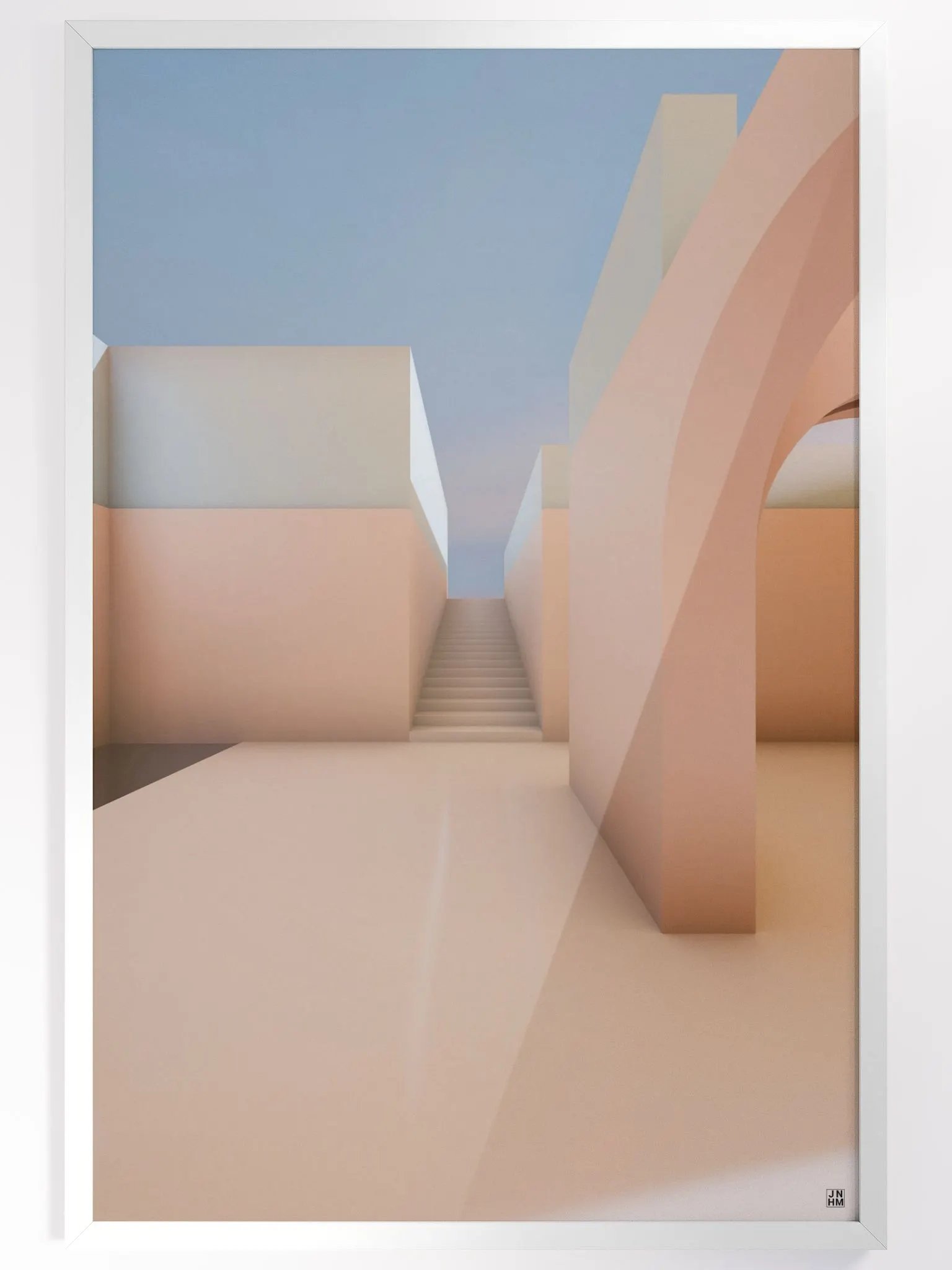 Architectural Landscape - Sand Palace 02 24"x36" product image (2)