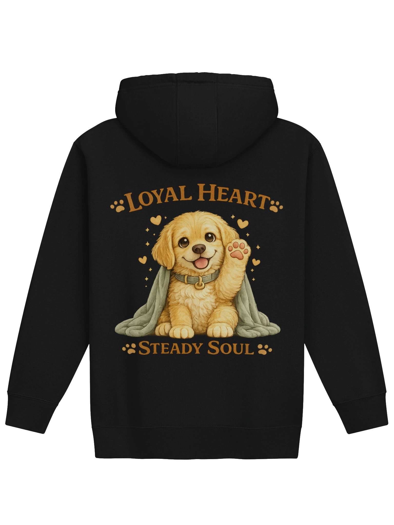 Biscuit Loyal Heart Steady Soul Puppy Hoodie product image (1)